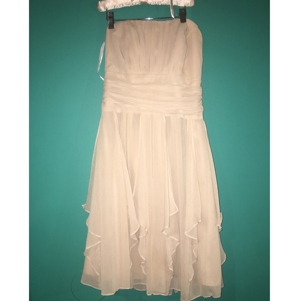 Beige Formal Dress